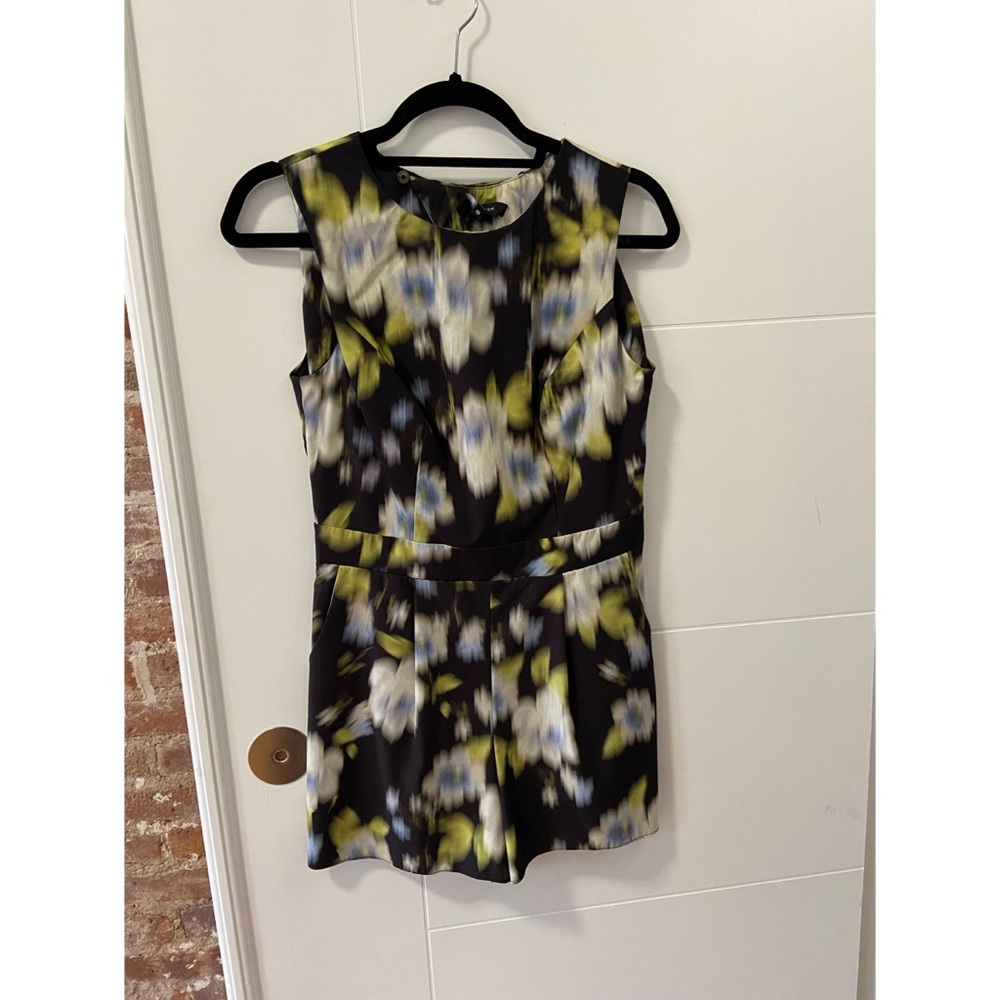 Open Back Multicolored Romper